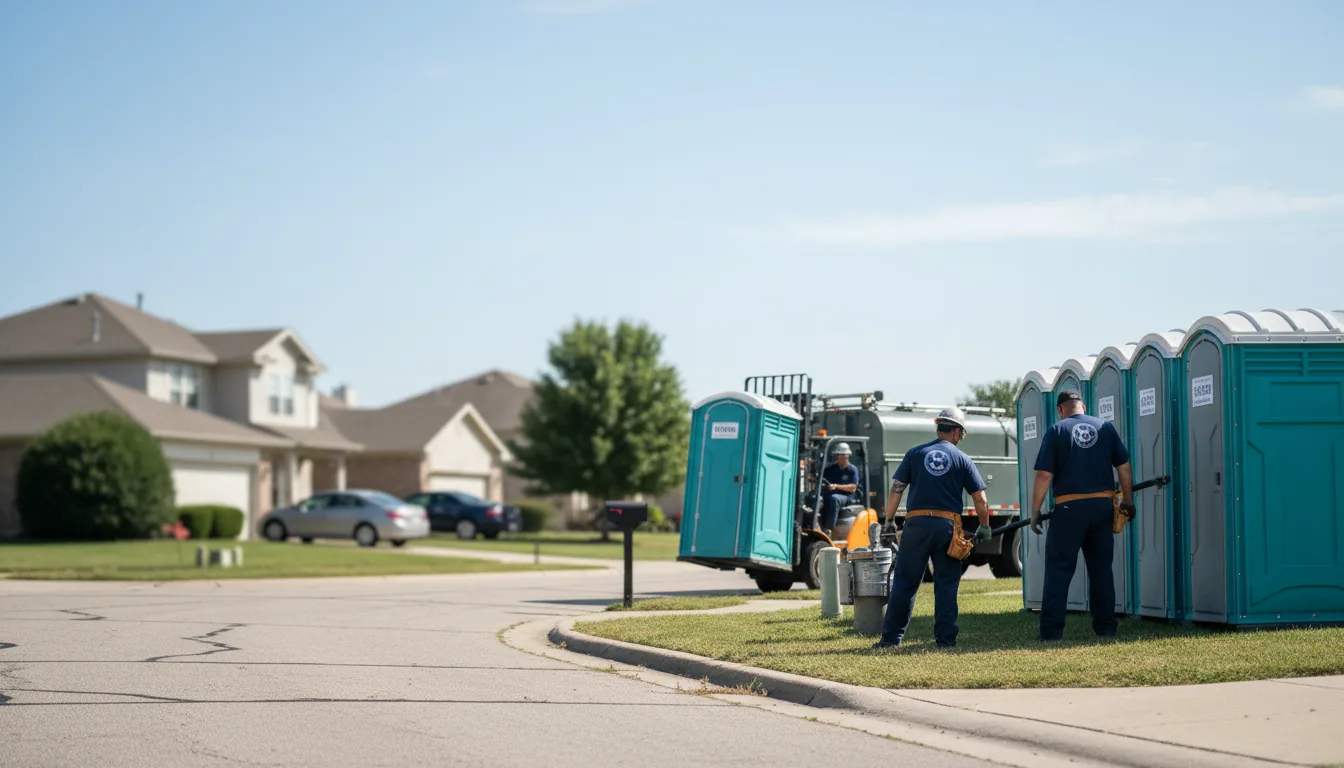 Porta Potty Rental in Vergennes, IL near me